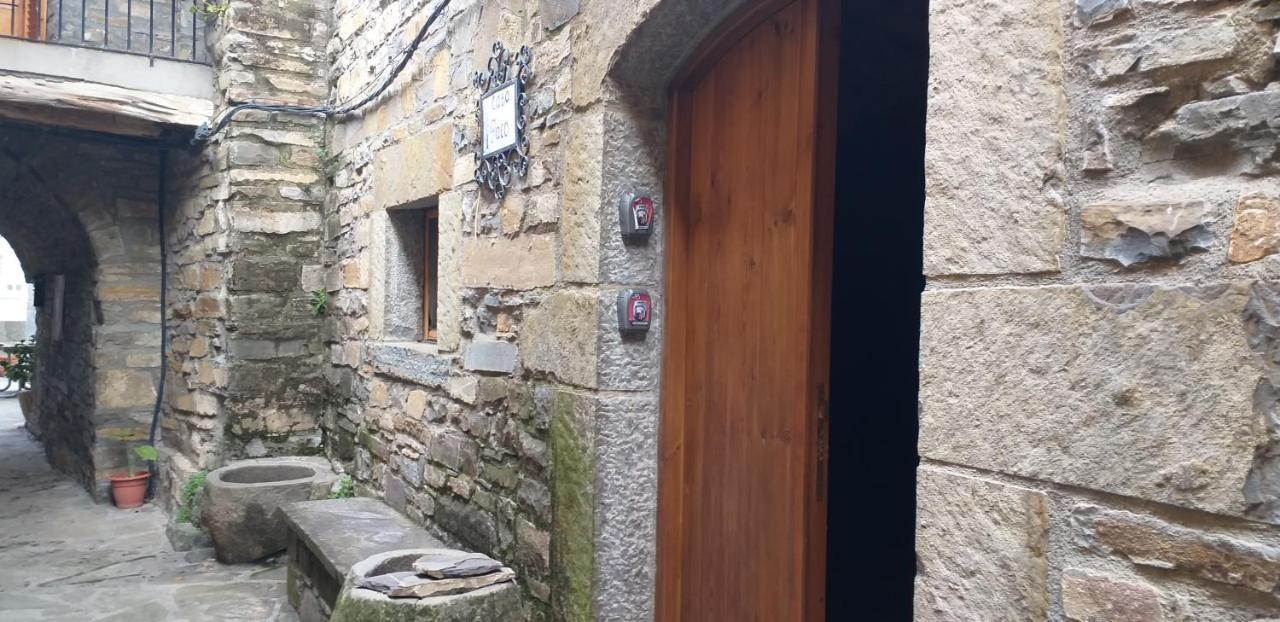 Vistas A La Montana En Un Pueblo Con Encanto. El Pueyo de Araguás Eksteriør billede